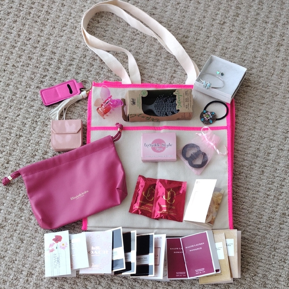 Tote Bag, Jewerly, Accessories And Beauty Bundle